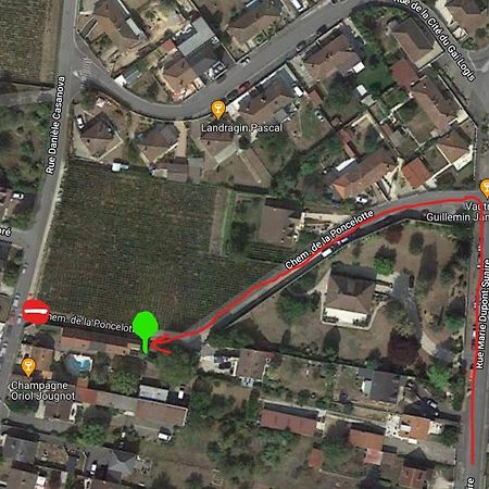 Gite Independant Diz'Enreves Au Coeur Des Vignes Dizy Exteriör bild